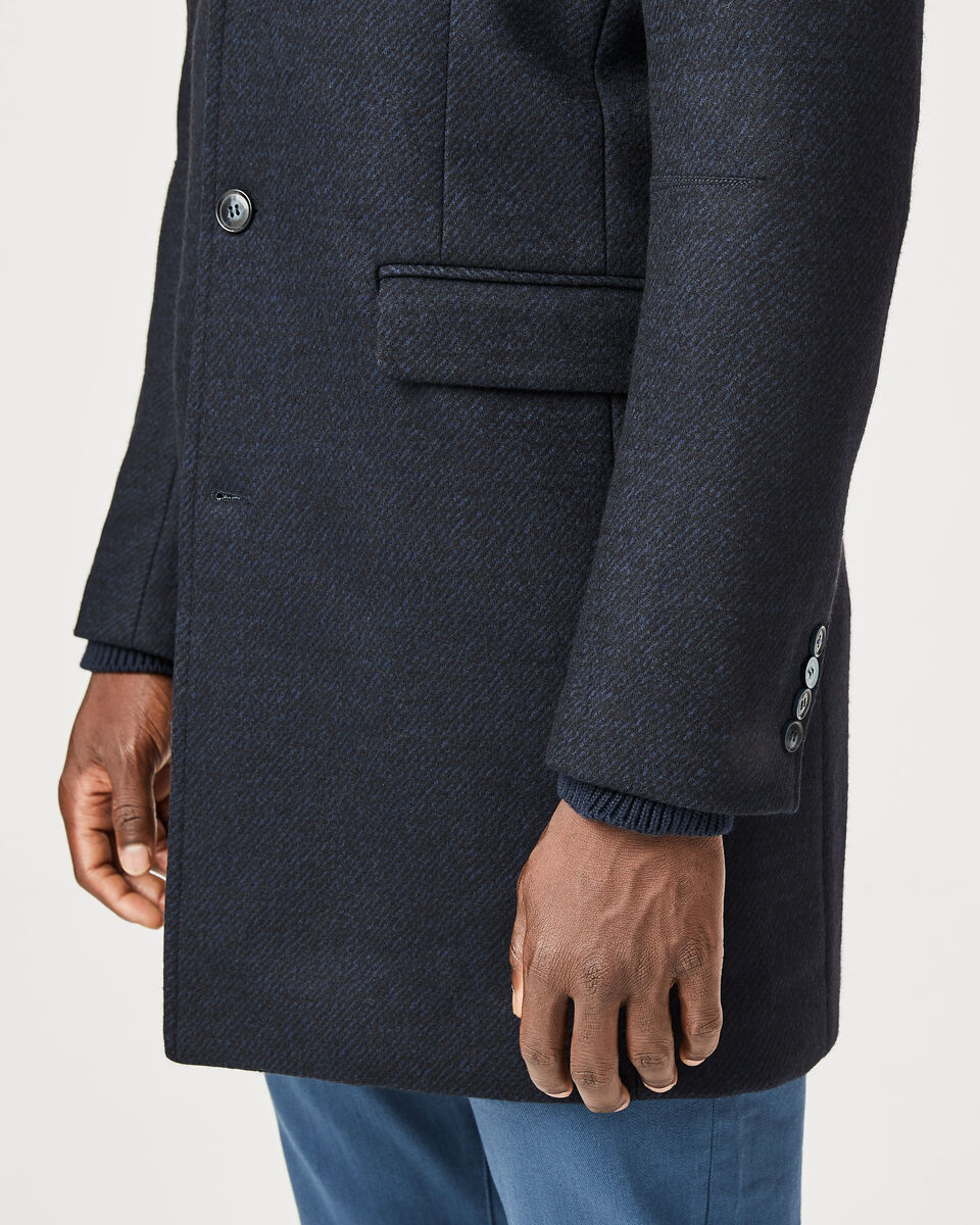 Gunnersbury Casual Jacket, Black/Navy, hi-res